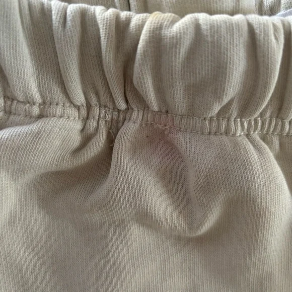 MATE the Label Cream Joggers Sustainable Organic Cotton Size M - Picture 8 of 8